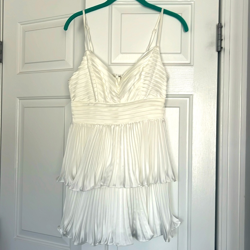 White mini dress, BRAND NEW